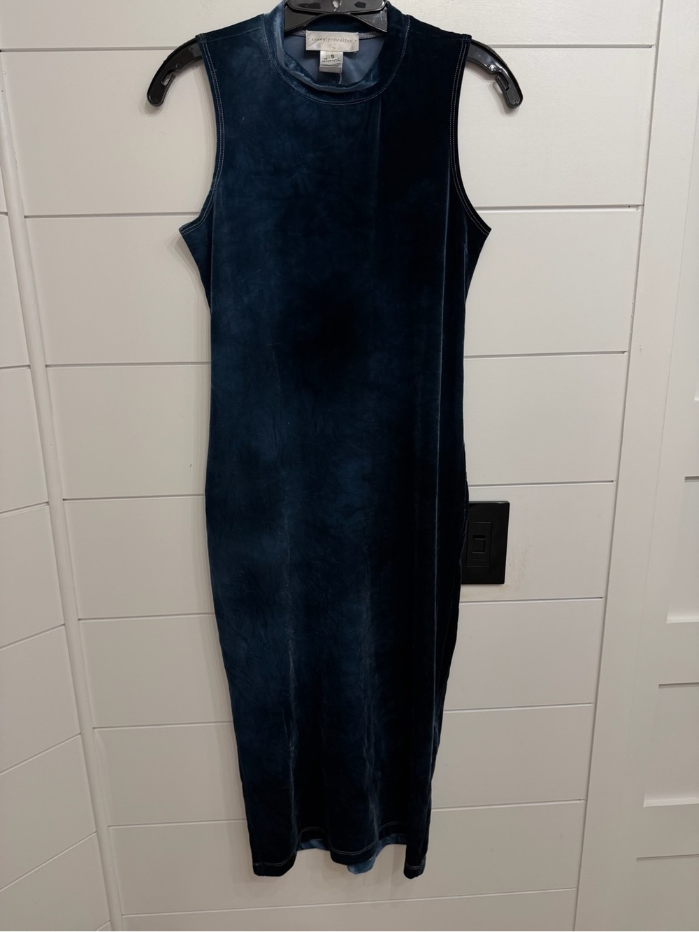 Corey Lynn Calter Navy Blue Midi Dress Size Small 36720 - Picture 4 of 12